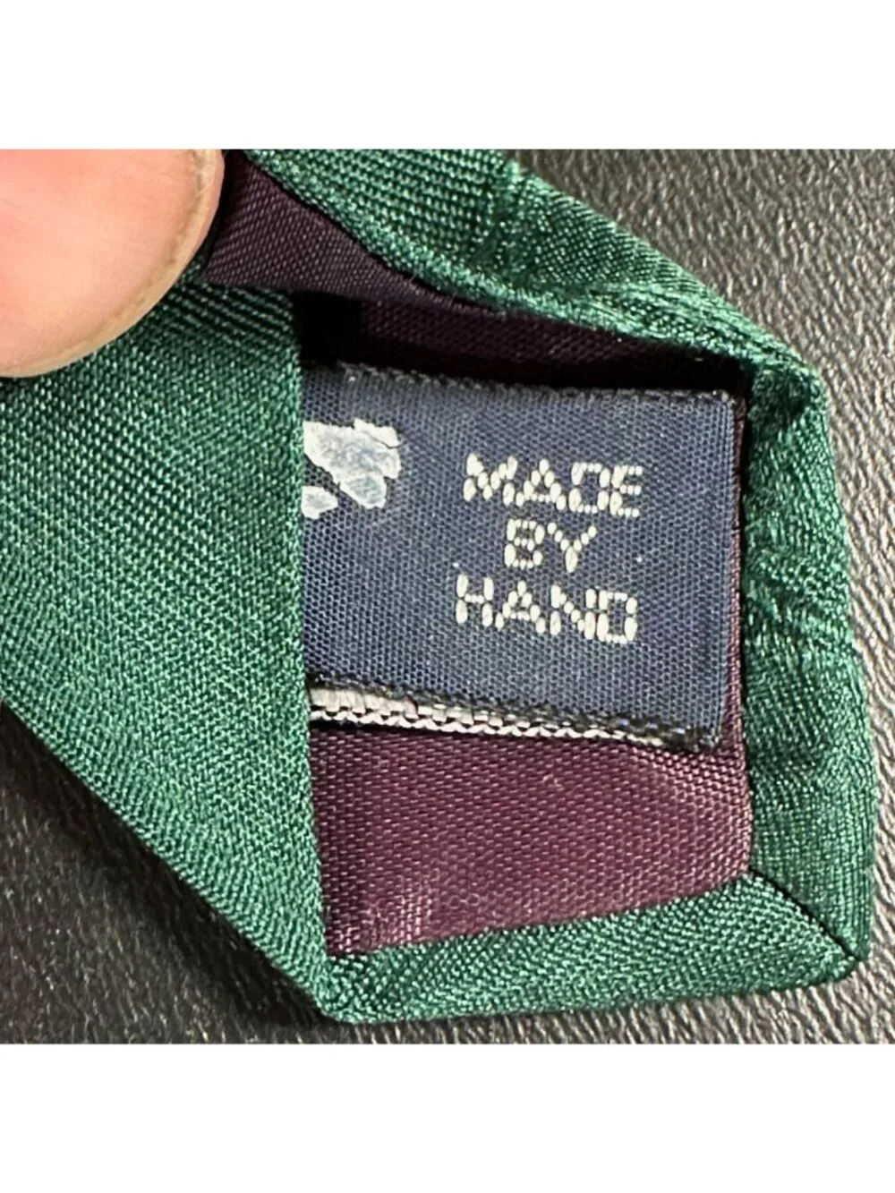 Vintage 90s Polo Ralph Lauren GRAND PRIX INTERNATIONAL Silk Necktie Green